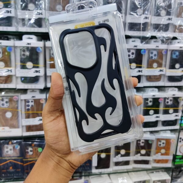 FLAME CUT-OUT CASE – Ignite Your Style & Protection!🔥 - Image 2