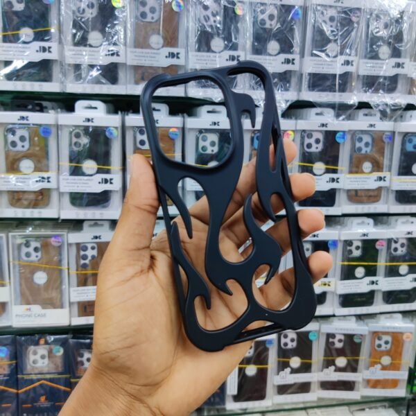 FLAME CUT-OUT CASE – Ignite Your Style & Protection!🔥 - Image 3